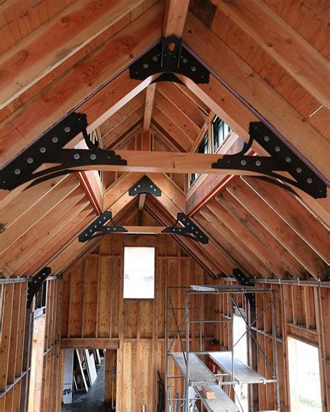 metal brackets for barn roof|timber truss frame brackets.